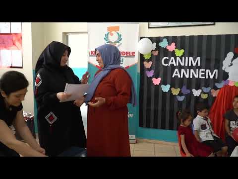 ANNELER, HALİLİYE BELEDİYESİ İLE OKUMA YAZMA SERTİFİKALARINI ALDI