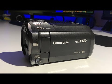 New Camcorder (Finally!) - Panasonic HC-V770