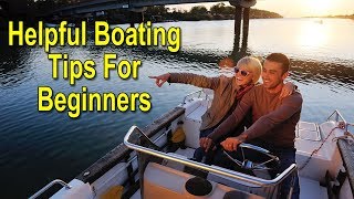 15 Boating Tips For Beginners - Boating For Beginners