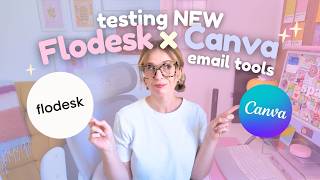 How to design Flodesk emails in Canva! 💌 NEW tools + how to get started