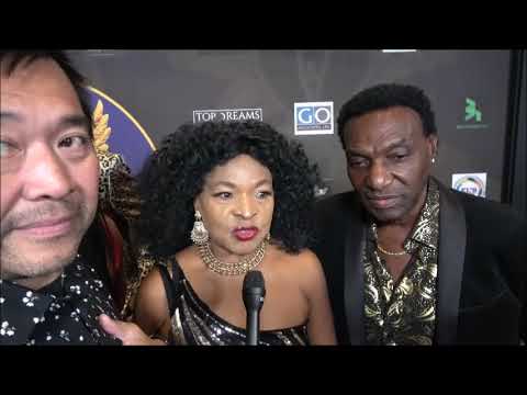 Mike Aki and Ify Hollywood Carpet Interview at the Afro Awards 2022