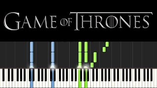 Game of Thrones - Mhysa (Piano Tutorial + sheets)