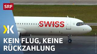 SwissKundendienst in der Kritik: Passagiere werden ungleich behandelt | 2024 | Kassensturz | SRF