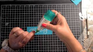 Stampin' Up! Video Tutorial  Holiday Card with Expressions Thinlits