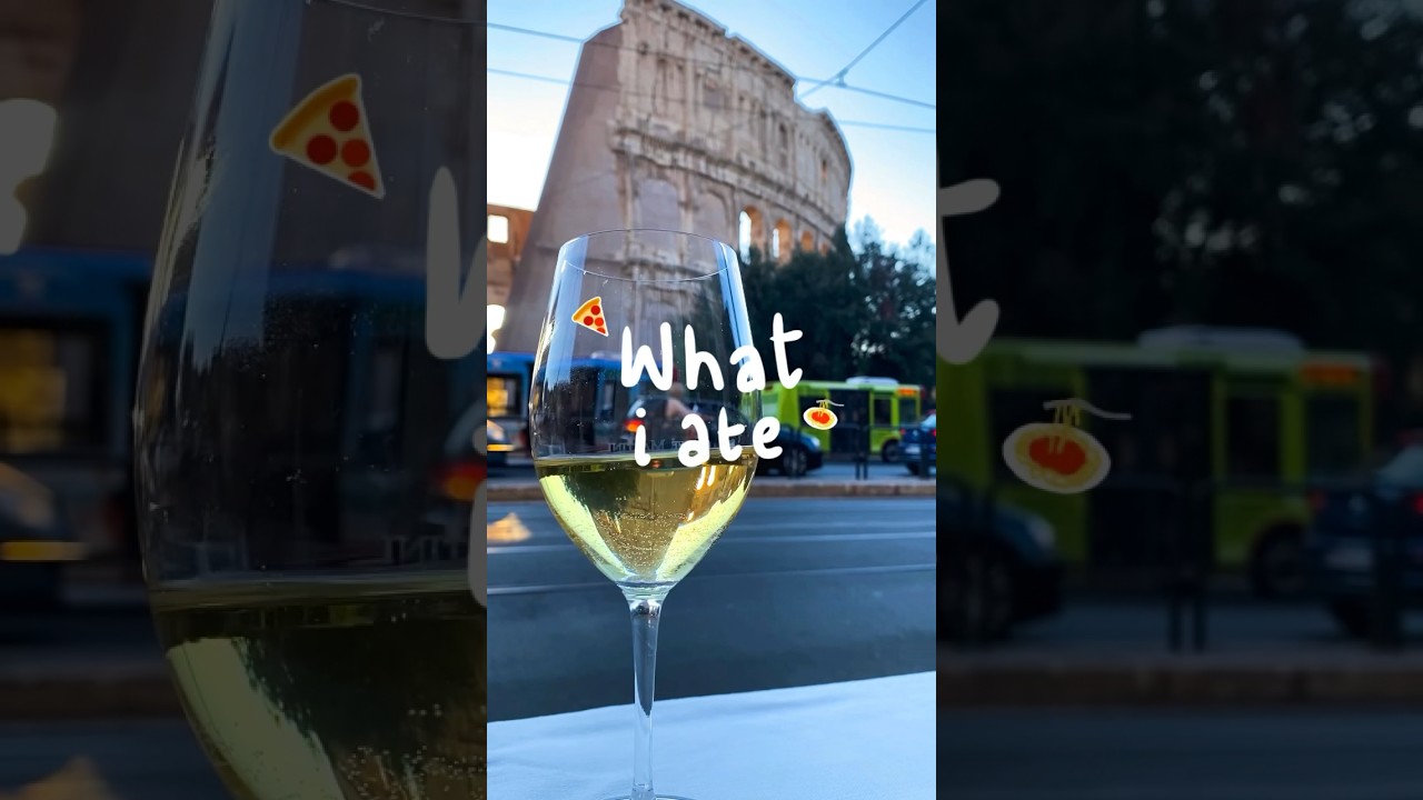 What I ate in Rome as a vegetarian 🌱🇮🇹 