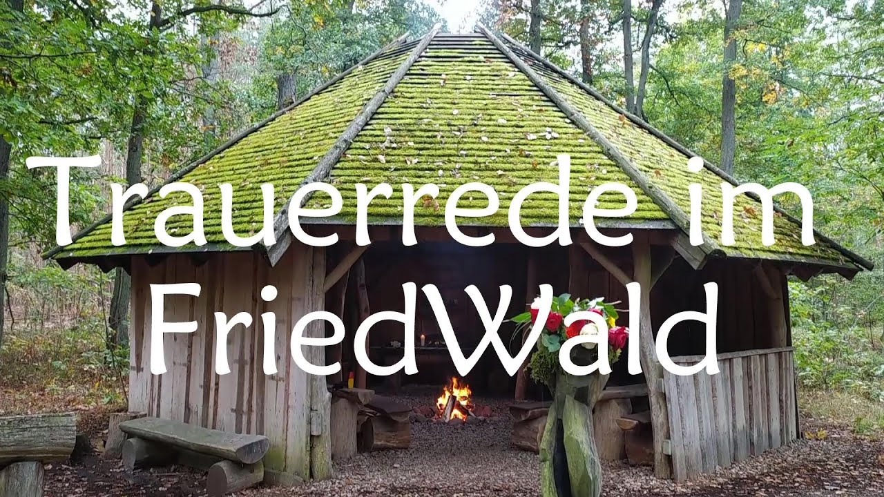 Trauerrede im Friedwald von Bianca Balzer