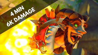 Overwatch 2 Gameplay - Junkrat Domination: 6K Damage in 4 Minutes in Eichenwalde