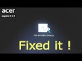 How to fix no bootable device in acer aspire E14 laptop