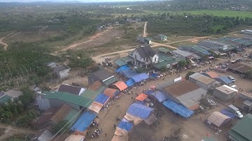 HỘI CHỢ TÌNH eatam Krông năng 2019 toàn cảnh từ trên cao nhìn xuống