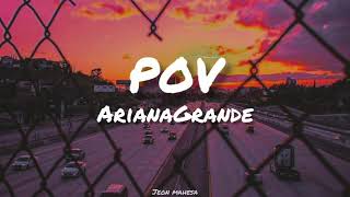 Ariana Grande - pov (Slowed reverb) with lyrics