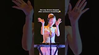Ariana Grande STOPPED her performance on stage