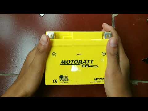 CARA Pasang aki MOTOBATT di mio soul gt 2013. 