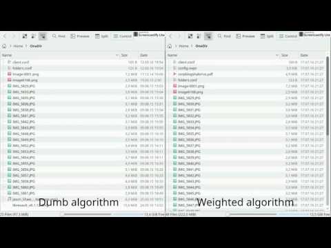 Librevault download algorithm comparison