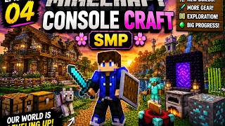 ✨ Console Craft SMP 🌸 Episode 4 | Our Survival World Is Growing Fast!