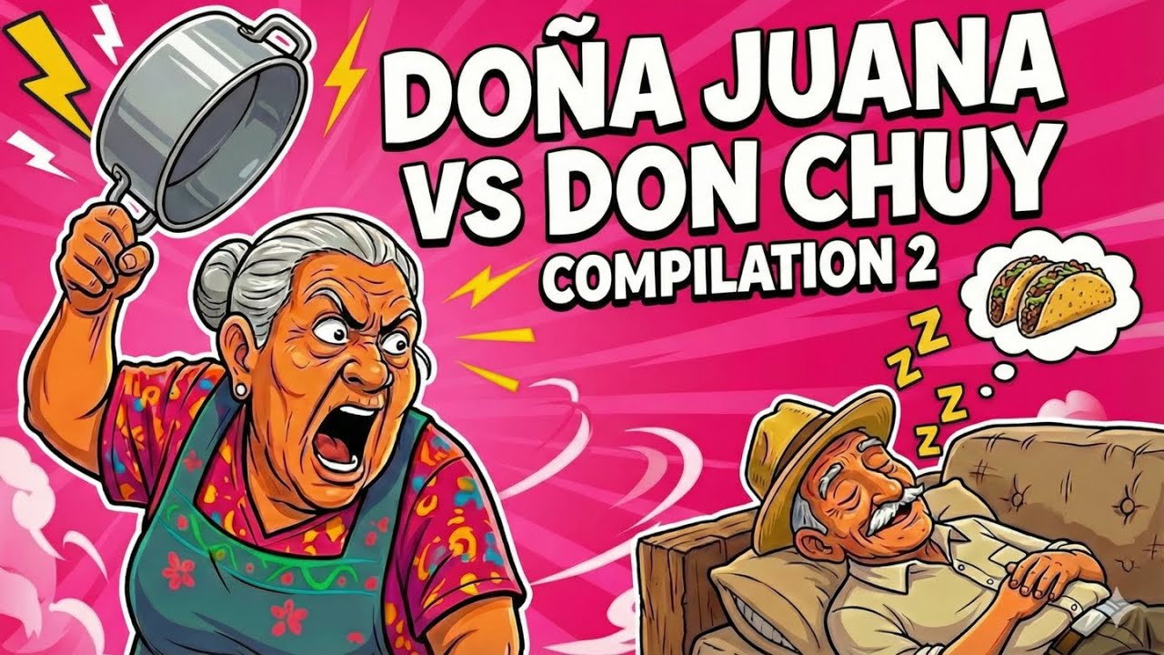 DON CHUY vs DOÑA JUANA 🤣  Los mejores chistes – Compilación Parte 2😂