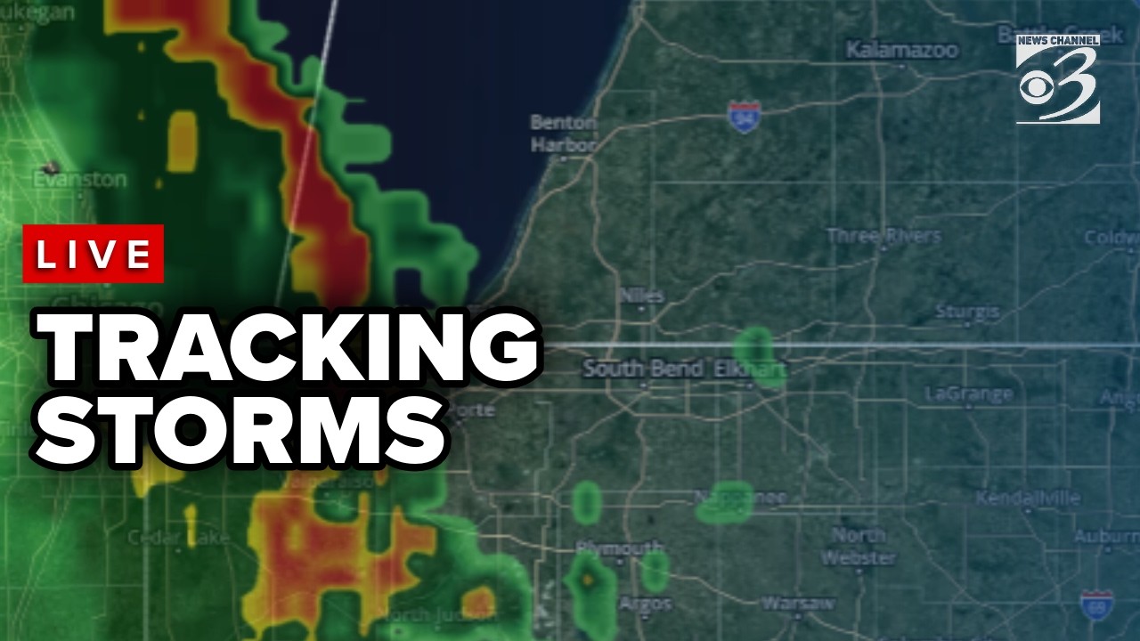 LIVE: Tracking storms pushing into West Michigan - YouTube