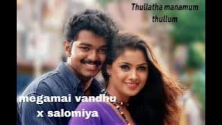 Megamai vanthu pogiren x salomiya mix song/ thullatha manamum thullum.