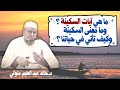 ما هي آيات السكينة وما معنى السكينة وكيف تأتي في حياتنا درس للدكتور خالد عبد العليم متولي 