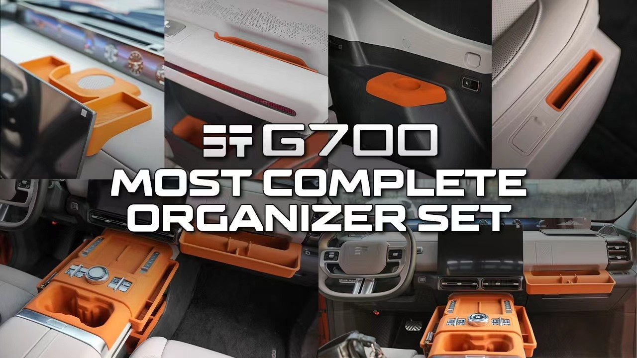 Must have ! Jetour G700 Silicone Protective Package | Full Protection Cover Mats & Storages