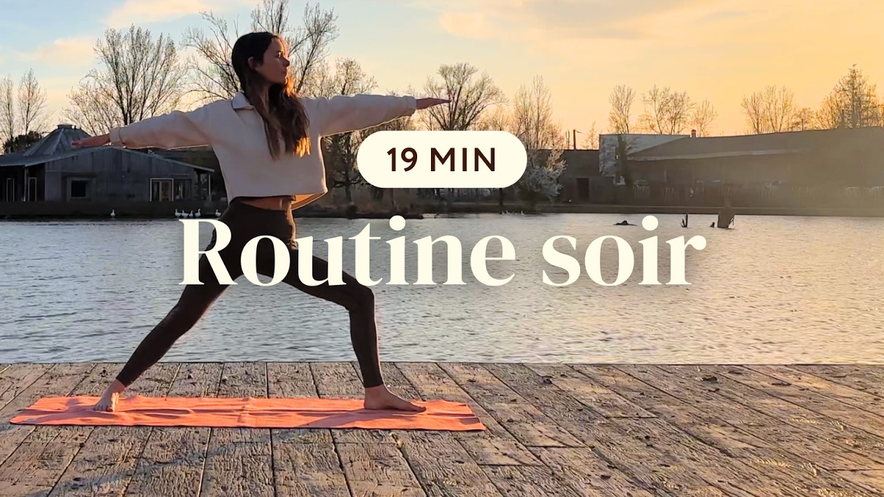 Yoga flow au coucher du soleil ✨ Pour lâcher-prise et apaiser son esprit