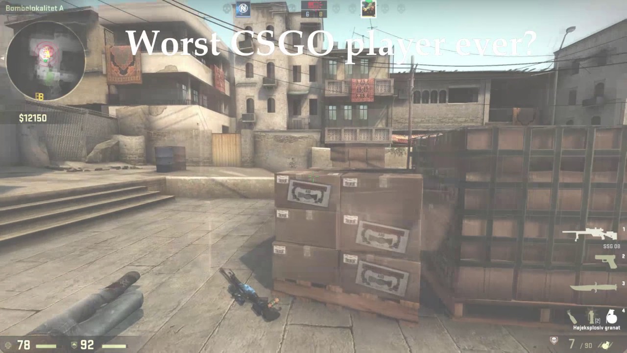 WORST CSGO PLAYER EVER !! - YouTube