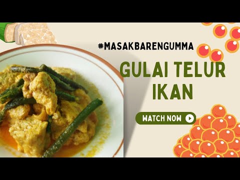 Gulai Telur Ikan Sederhana