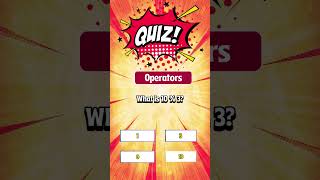 Quiz 4 Tech By Aswin