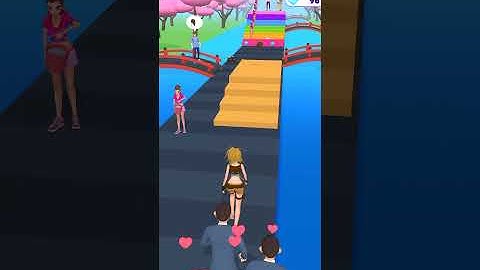 Makeover Run Gameplay All Levels Android, iOS #shorts