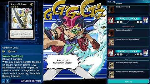 Xyz Summoning Animation Yu Gi Oh Duel Links Number 39: Utopia