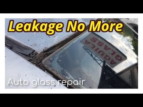How To Seal A Leaking Car Windshield