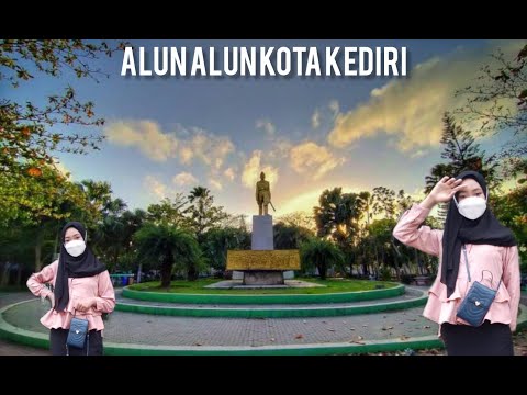 Melihat salah satu Icon di kota Kediri // Alun - Alun Kota Kediri