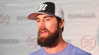 Texas Rangers pitcher Cole Hamels holds youth baseball clinic to benefit Hamels Foundation