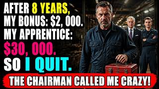 My Apprentice Got a $30,000 Bonus. I Got $2,000 After 8 Years—So I Quit