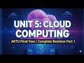 Cloud Computing Unit 5 One Shot 🔥 | Security + Challenges | AKTU 2025 | Part 1