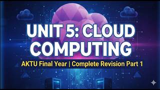 Cloud Computing Unit 5 One Shot 🔥 | Security + Challenges | AKTU 2025 | Part 1