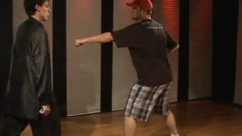 Praying Mantis Kung Fu: Outside Forearm Block Counter Punch Step Back