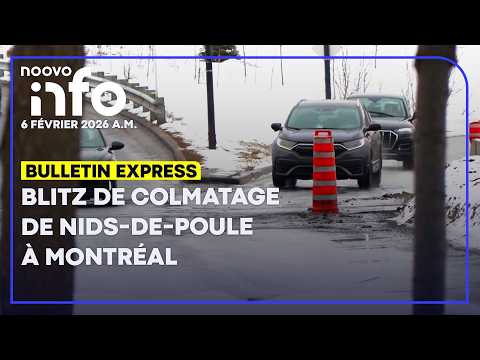 La Ville De Montréal Amorce Un Blitz De Colmatage Des Nids De Poule 