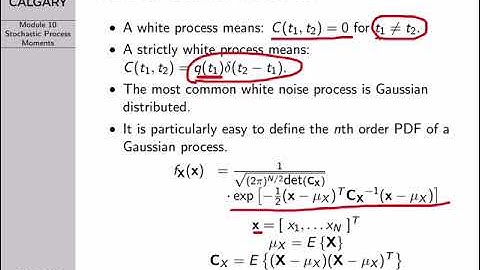 Probability Lecture 10: Stationarity & Ergodicity