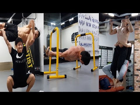 <strong>맨몸부터</strong> 중량까지 고수들이 모인 날 (바티스트 정모에서의 운동모음)