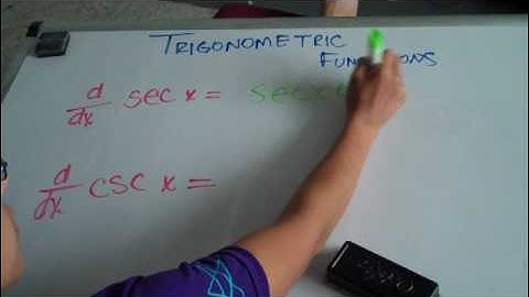 Calculus Project - Derivative Rules