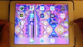 K Machine - How to use K Machine as an audio visualizer on IOS with Audiobus and AUM screenshot 1