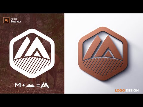 How To Make A Logo In Illustrator | Logo Design Tutorial 2022