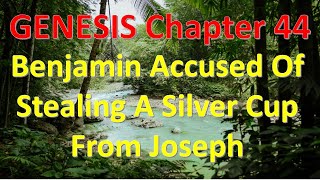 Genesis 44 Benjamin Accused Of Stealing A Silver Cup From Joseph
