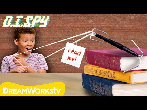 How to Send Notes to Your Neighbor! (DIY Grappling Hook) | D.I.SPY | DIY #withme