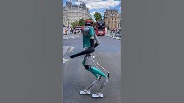 Digit walking the streets of London. #shorts #robot