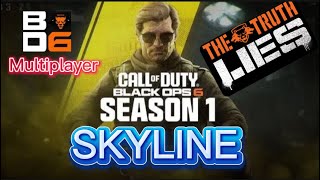 BO6: 50 Eliminations Skyline Map #cod live gameplay
