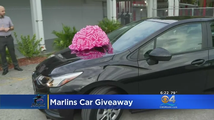 Marlins Give Beloved Local Mentor Amazing Holiday Gift: A Brand New Car