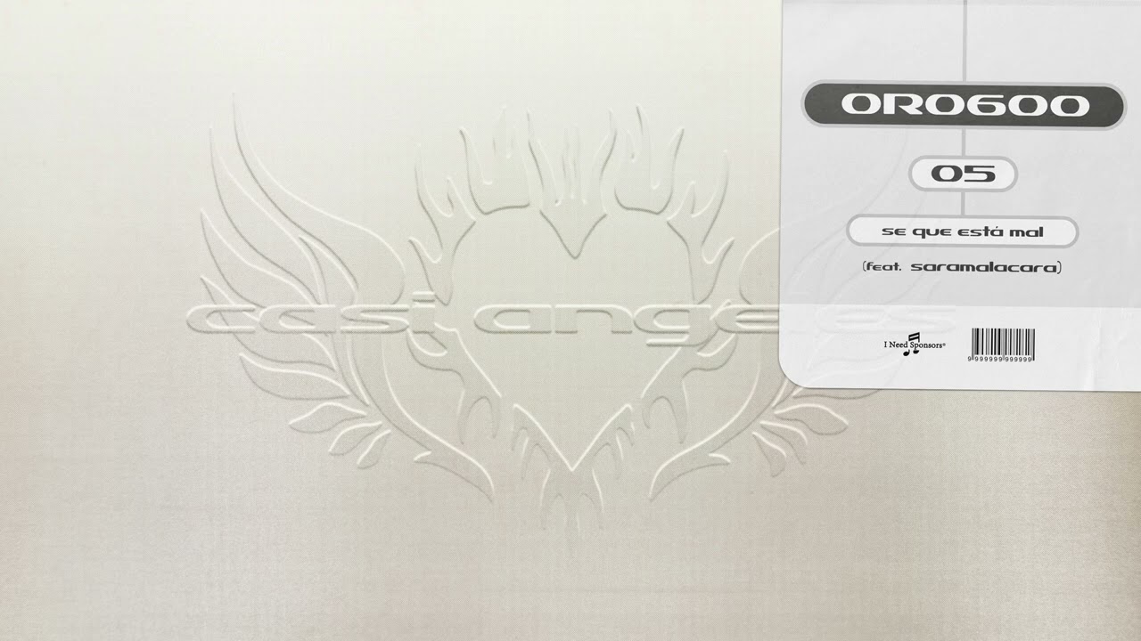 ORO600 - Se Que Está Mal feat. Saramalacara (Audio Oficial)