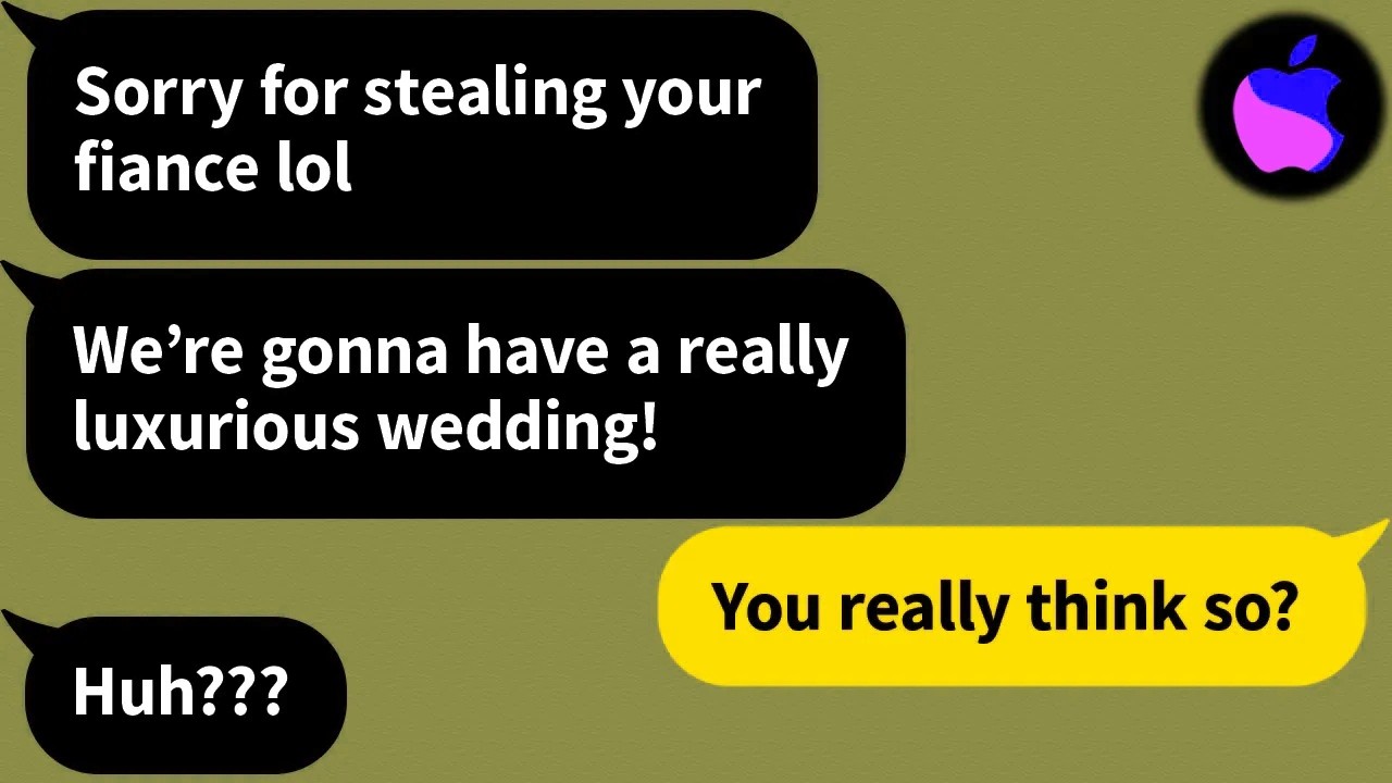 【Apple】 My sister stole my fiancé and sent me a message saying they were getting married