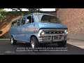 [SOLD]  1974 Ford Econoline Club Wagon Chateau For Sale